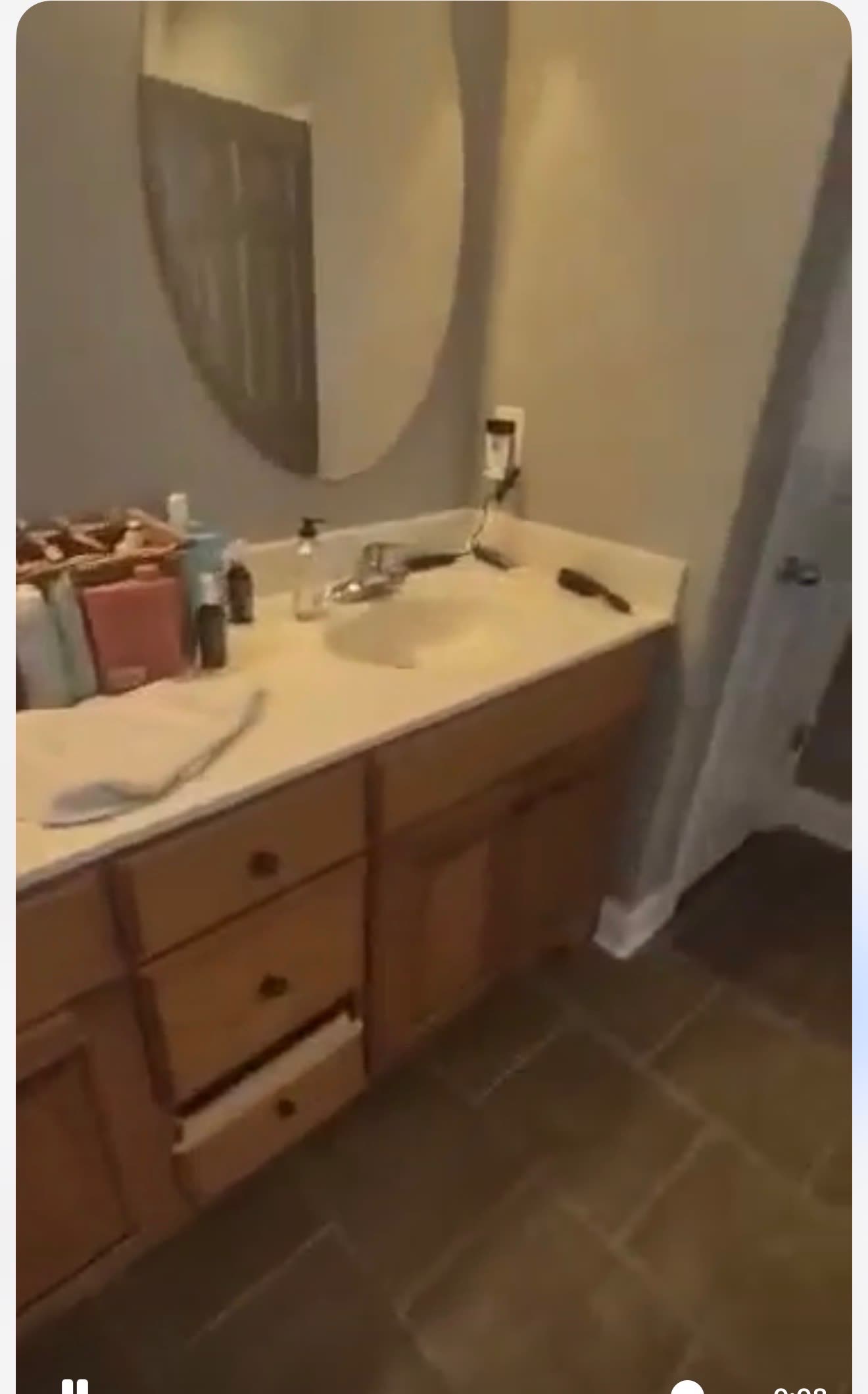 Bathroom before remodel, Chattanooga TN