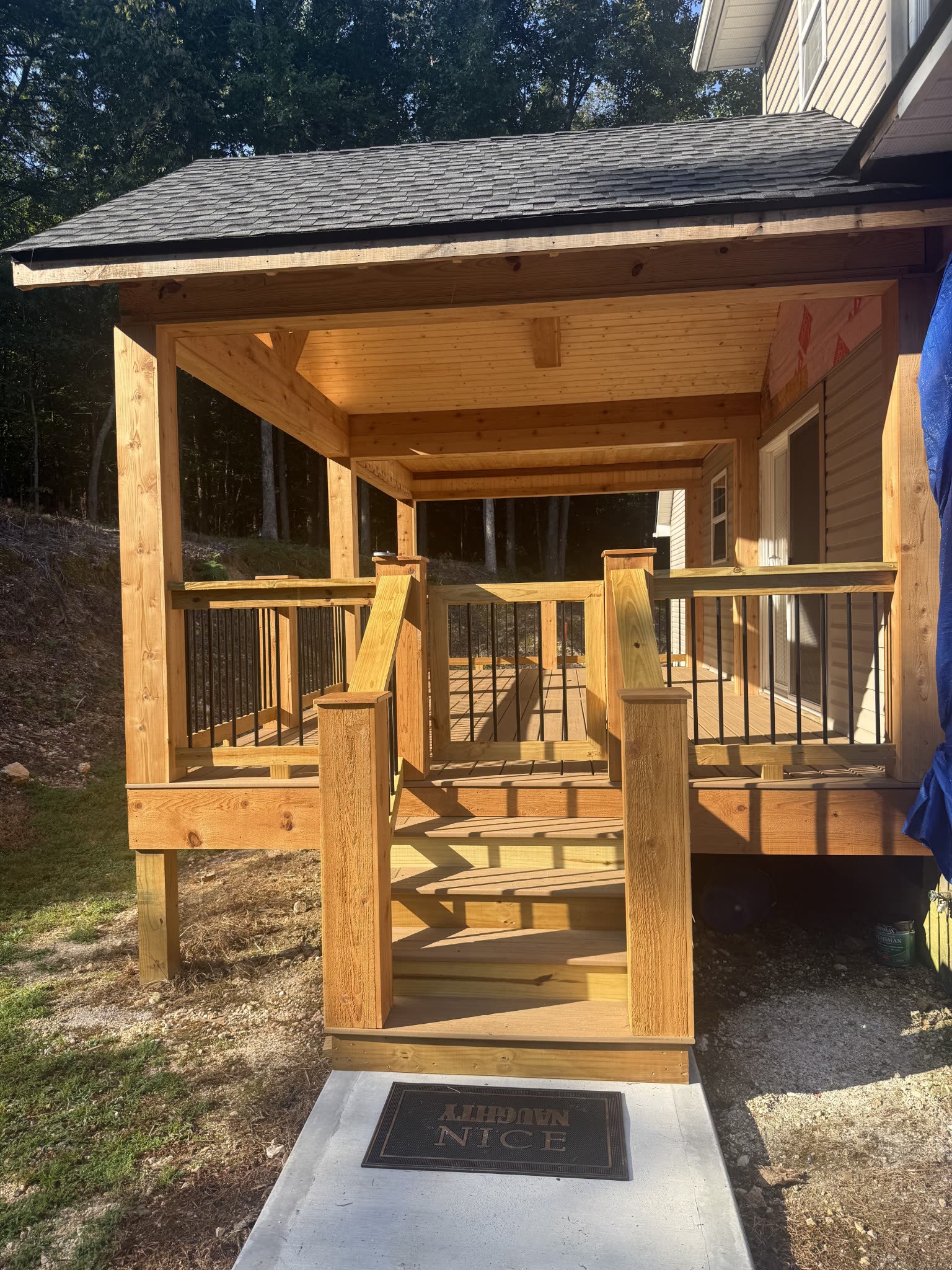 A Mountain City Pros job site near Chattanooga TN