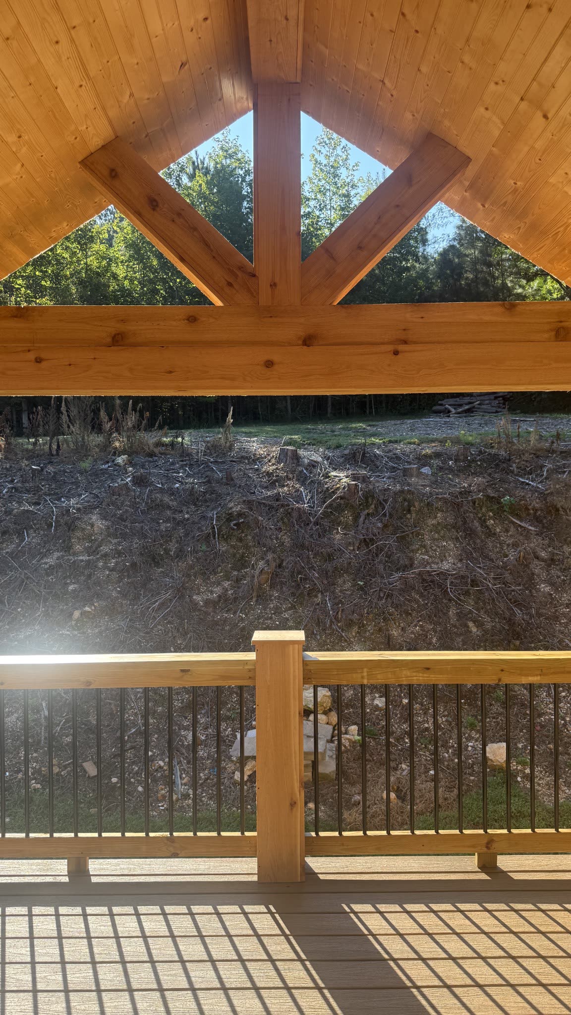 Covered deck in the Chattanooga area by Mountain City Pros
