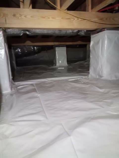 Crawlspace encapsulation in the Chattanooga area by Mountain City Pros