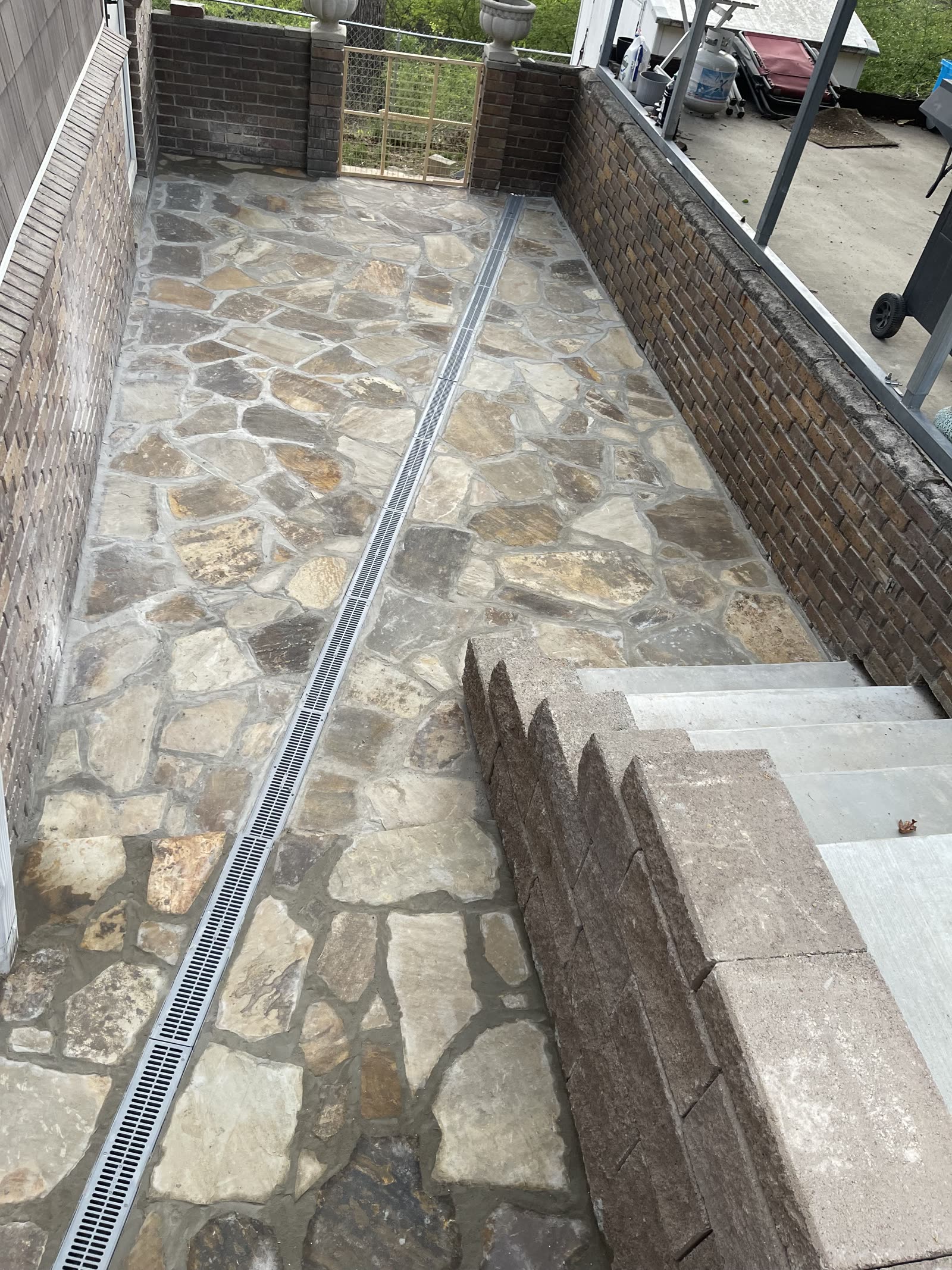 Flagstone work in the Chattanooga area by Mountain City Pros