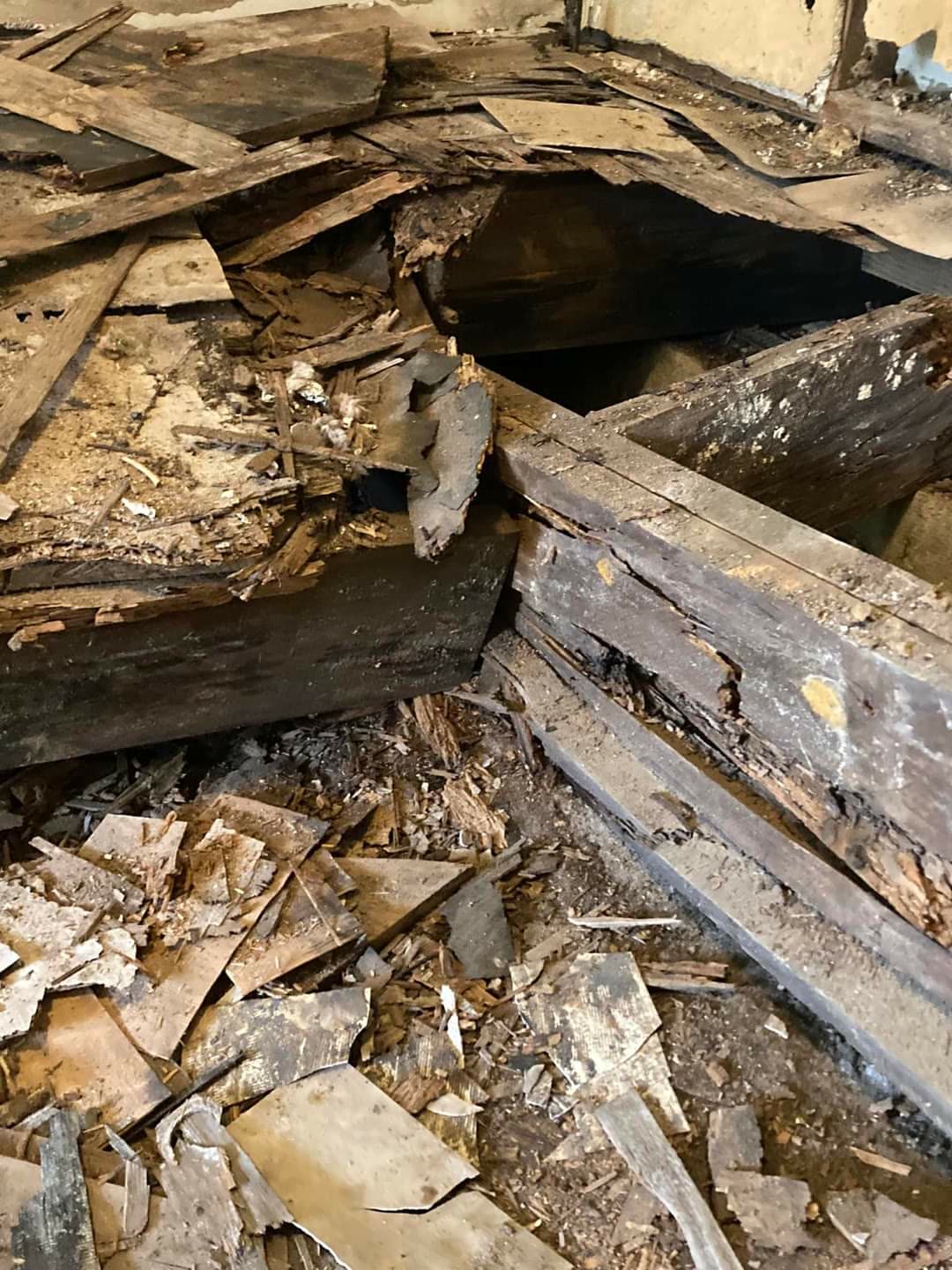 Rotted floor joist repair in the Chattanooga area by Mountain City Pros